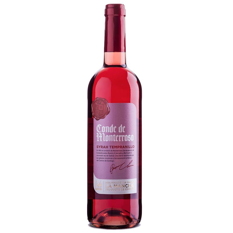Vinho-Espanhol-Rose-Conde-de-Monterroso-Shiraz-Tempranillo-VinhoSite