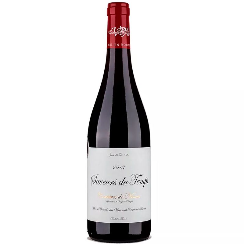 Vinhos-Franceses-Tinto-Costieres-De-Nime-Saveurs-Du-Temps-VinhoSite
