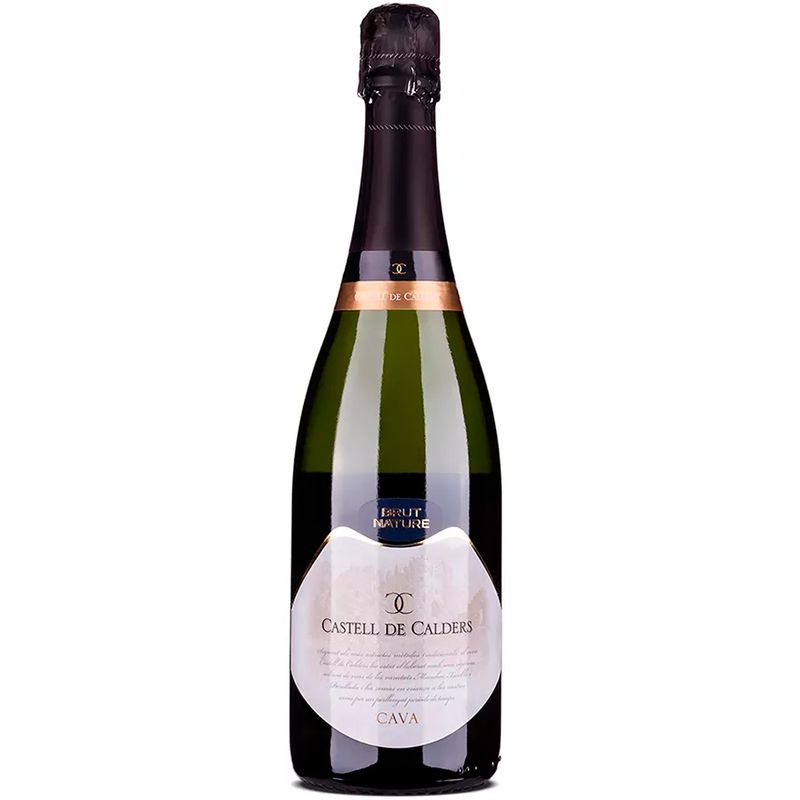 Cava-Espanhola-Castell-de-Calders-Brut-Nature-VinhoSite
