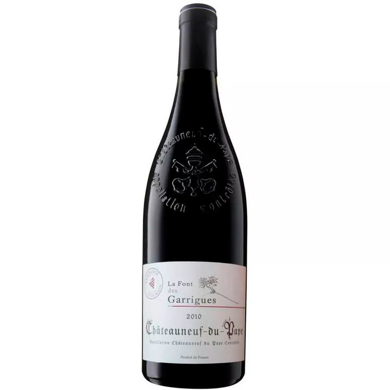 Vinho-Chateauneauf-du-Pape-Vinho-Frances-Fonte-des-Garrigues-VinhoSite