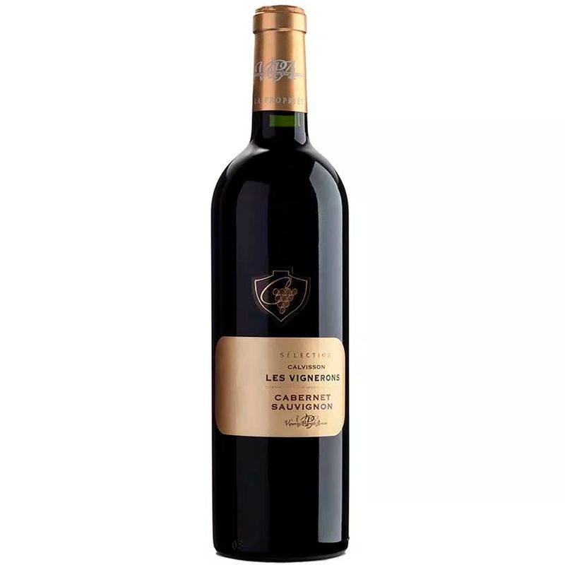 Vinho-Frances-Cabernet-Sauvignon-Selection-Calvisson-IGP-D-OC