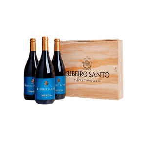 Kit Vinha da Neve - Caixa de Madeira com 3 Garrafas
