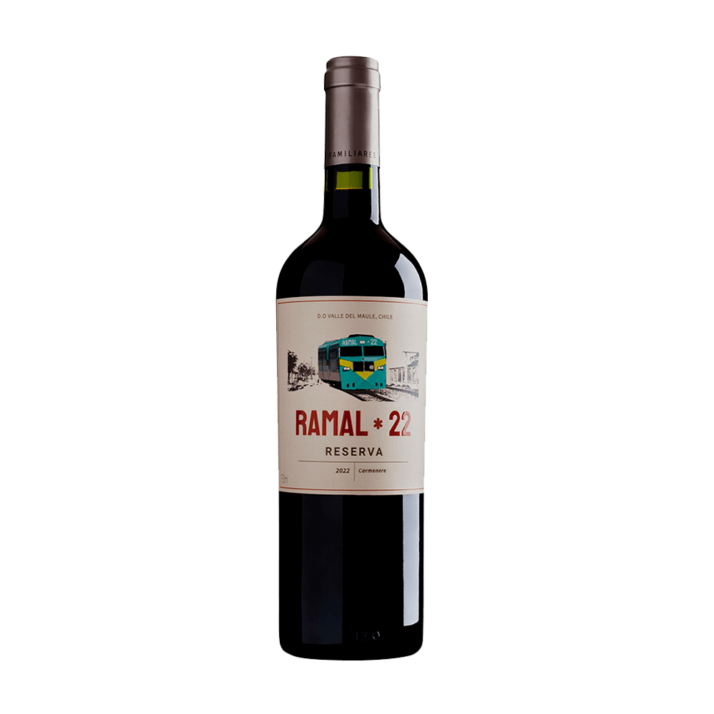Vinho Vfc Wines Tinto Seco Chile Ramal 22 Reserva Carménère 2022 750ml