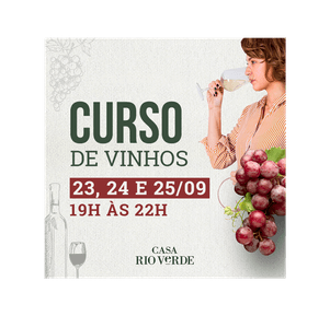 Curso de Iniciação ao Vinho - 23, 24 e 25 de Setembro de 2024 - Presencial