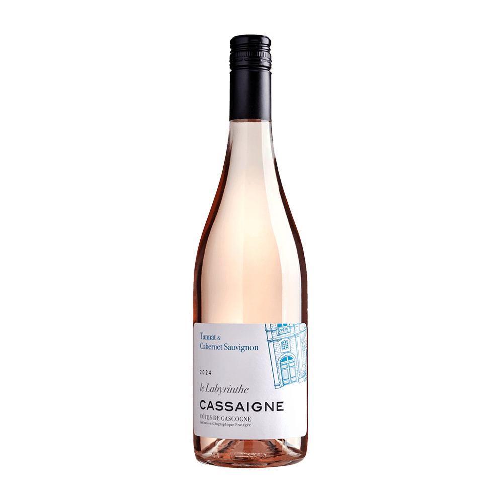 Vinho Château Cassagne Rosé Seco França Labyrinthe Cabernet Sauvignon, Tannat 2024 750ml